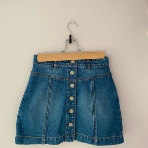 Gap Denim Button Down skirt